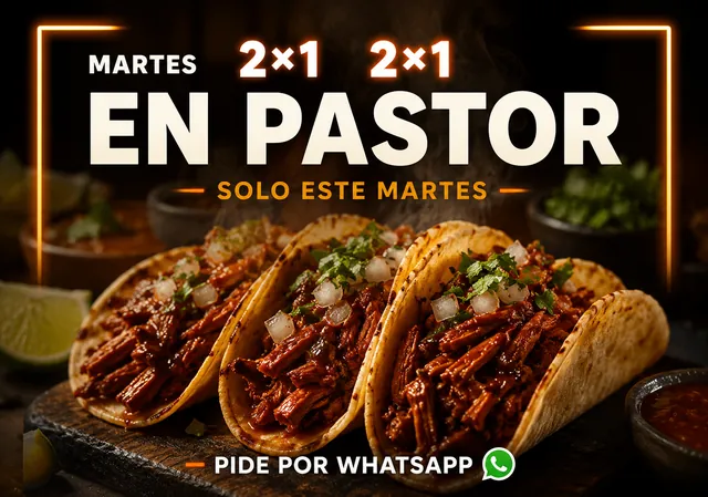 Pieza de Gastronomía diseñada por RPH — Flyer