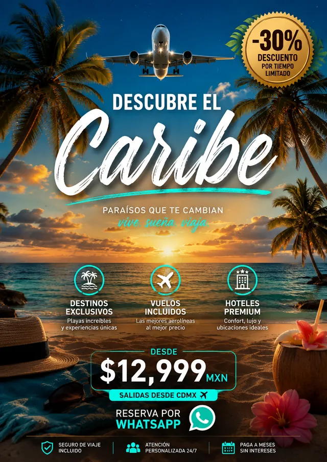 Pieza de Viajes & Hoteles diseñada por RPH — Póster